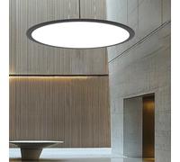 Viokef Grande LED hanging light, black, Ø 60 cm, metal, CCT