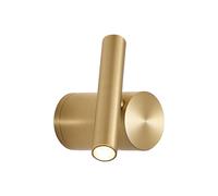 Viokef Planet LED wall light, gold