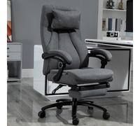 Viokef Vinsetto Office Chair 2-Point Removable Vibration Massage Pillow Executive Ergonomic Usb Power Adjustable Height 360 Degree Swivel