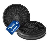 VIOKS 2 x Carbon Filter Cooker Hood Replacement for Bosch Siеmens 796390 | Carbon filter activated carbon filter, 189 mm diameter, replaces 00796390 00743169 DHZ5276 DHZ5275 Z5138X1 LZ52751