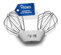 VIOKS Carrier with Whisk Food Processor Replacement for Bosch 00622728 | Whisk carrier with whisk set, replaces 00644284, for MUM6 MUM6N food processors