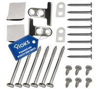 VIOKS Door Assembly Kit Replacement for Bosch Siеmens 00618833 618833 - Outer Door Mounting Kit Compatible with Integrated and Fully Integrated Dishwashers