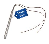VIOKS La Nordica Extraflame Spark Plug 280 W Ignition Rod for Pellet Stove | Glow Ignition Cartridge Glow Pin Ignition Element 155 mm Diameter 10 mm for Pellet Oven Pellet Heating