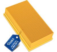 VIOKS Lamella Filter Replacement for Filter Kärcher Vacuum Cleaner 6.904-367.0 Flat Pleated Filter - Yellow Filter for Kärcher NT 30/1 Tact Te L Eco & NT 35/1 Ap Te, NT 55/1, NT 361, NT 561 & Bosch
