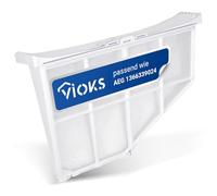 VIOKS Lint Filter Dryer Strainer Replacement for AEG Elеctrolux Zanussi 136633902/4 1366339024 - Filter Insert Filter Bag Filter Lint Filter - Sieve Filter White Hinged for Tumble Dryer Door