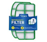 VIOKS Motor Filter for Vacuum Cleaner Set 2 x Replacement for Kobold Vorwerk VK200 Vacuum Cleaner/Suction Wiper Vorwerk & Dust Filter Can Be Cut to Size Vacuum Cleaner Accessories Universal