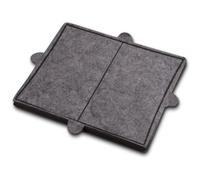 Vioks.pro Activated Carbon Filter for Cooker Hood 288 x 242 mm Replacement for Activated Carbon Filter DKF12-1 6228731 - Carbon Filter Cooker Hood DA269-4 / DA279-4 / DA390 / DA420 / 28996265D