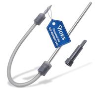 VIOKS Silicone Hose with Connector Replacement for Krups Milk Hose MS8030001244 MS-8030001244 Milk Suction Hose - Fully Automatic Coffee Machine Milk Hose for Evidence One EA895 Fully Automatic Coffee