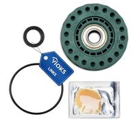 VIOKS Storage Left Washing Machine Replacement for AEG Elеctrolux | Bearing set, including ball bearing seal O-ring grease, replaces 4055070751, for drive opposite washing machine top loader