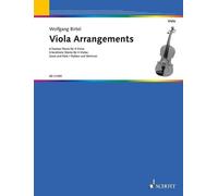 Viola Arrangements Score and parts 4 violas (intermediate) 6 Famous Pieces Schot