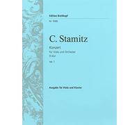 Viola Concerto in D major, op.1 - viola part with piano reduction - (EB 5580)