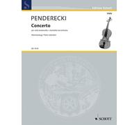 Viola Concerto : Viola (Or Cello) and Piano - NEW Krzysztof Pende 1987
