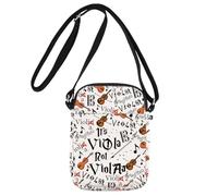 Viola Crossbody Bag Violist Gift Alto Clef Gift Viola Player Gift It's Viola Not Violaa Messenger Bag (not ViolAa cb1)
