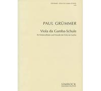 Viola da gamba-School viola da gamba Gruemmer for Violoncellists and Lovers of t