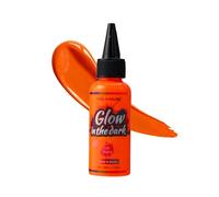 VIOLA HOUSE Neon Face Paint, UV Blacklight Reactive Glow Face & Body Paint, Washable & Durable, Fluorescent Paint for Party, Festival & Halloween 50ml/1.69oz (Orange)