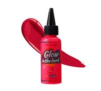 VIOLA HOUSE Neon Face Paint, UV Blacklight Reactive Glow Face & Body Paint, Washable & Durable, Fluorescent Paint for Party, Festival & Halloween 50ml/1.69oz (Rose Red)