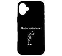 Viola Musical Instrument Playing Today Case for iPhone 16 Plus