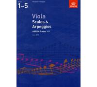 Viola Scales & Arpeggios, ABRSM Grades 1-5 : from 2012