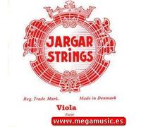 Viola String - Jargar (Red) (Chrome) 4a Strong Viola 4/4