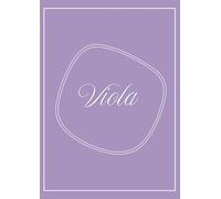 Viola - Taccuino A4 a Righe R1 con Copertina Elegante: Notebook da scrittura con layout lineare - Design sobrio e raffinato - per appunti, studio o lavoro