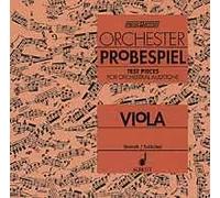 Viola Test Pieces for Orchestral Auditions (Orchester Probespiel) CD
