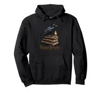 Violent Delights Dark Academia Raven Read Gothic Horror Book Pullover Hoodie