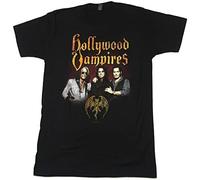 violent Hollywood Vampires Raise The Dead Tour, SchwarzWeiGelbSchwarzRot, Farbe20, XXL (3X-Large)