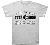 violent Huan BobMen'S Prop of Tuff Gong T-Shirt Heather (Large)