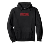 "Violent Nature" Flower Outline Pullover Hoodie