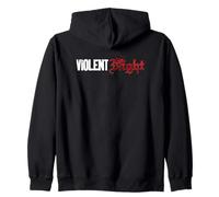 Violent Night Movie Logo Zip Hoodie