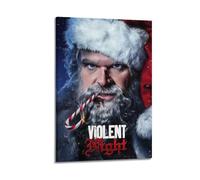 Violent Night Movie Poster Poster Decorative Painting Canvas Wall Posters And Art Picture Print Modern Family Bedroom Decor Posters 16x24inch(40x60cm)