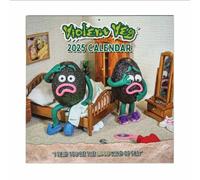Violent Veg 2025 Square Wall Calendar
