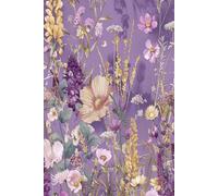 Violet Blooms: A Purple Floral Notebook: Elegantly Designed for Inspired Thoughts and Creative Musings