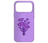 Violet Dusk Wildflower Lilac Botanical Floral Nature Design Case for iPhone 17 Pro Max
