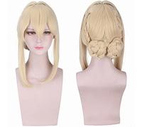 Violet Evergarden Anime Cosplay Wig Claudia Hodgins Gilbert Bougainvillea Benedict Halloween Costume Party Wigs For Women Men OneSize BlondeBraiding