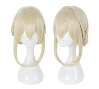 Violet Evergarden Cosplay Anime Violet Evergarden Costume Women Japanese Anime Costume Dress and wig One Size Beige