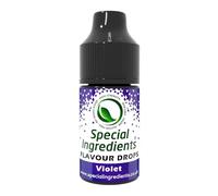 Violet Flavour Drop 30ml Highly Concentrated Versatile Food Flavouring - Vegan, Non GMO, Gluten Free