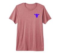 Violet Harmony | Abstract Minimal Form Premium T-Shirt