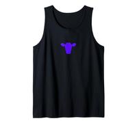 Violet Harmony | Abstract Minimal Form Tank Top