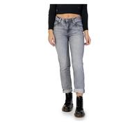 Violet Mom Jeans- female- Pepe Jeans- Cropped Jeans- Gray- W32- Jeans W32