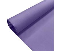 Violet Plain Polycotton Fabric Dress Craft Poly Cotton Material | 1 Metre (100cm x 112cm) | Soft Poly Cotton for Sewing, Dressmaking, Crafts, Bunting & Lining