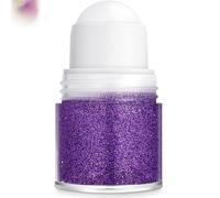 Violet Shimmer Gel Roll-On for Face and Body Make-Up, 1-Piece Applicator | Reflective Purple, Pink and Silver-Toned Glitter, Controlled Placement, for Festivals, Stage and Creative Looks