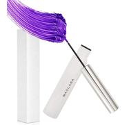 Violet Waterproof Mascara - Volumising & Extra Long 4D Silk Fibre Lashes - Smudge-Proof & Long-Lasting for Party, Halloween, Christmas & Dramatic Everyday Makeup