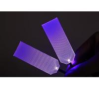 [Violets] Flexible Helmet Decorations led Lights Flexible Cosplay DIY kit Decorations RGB Light Superhero for Men Gifts