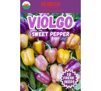 Violgo Sweet Pepper Seeds - 10 Fresh Seeds