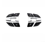 Violiica 10-Pack Car Steering Wheel Buttons for F10 F11 F30 F31 M2 M5 X5M Series, for M Sport Style, for Black ABS Replacement