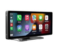 Violiica 1026" Car Multimedia Video Player with Wireless CarPlay & Android for Auto, for Most Car Models, Black