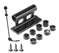 Violiica 2 Pack For Bike Fork Mount Truck Block 20x110mm for Car Roof Rack Carrier with QR, Aluminum Alloy For Bicycle Storage Bracket for Quick Release and Thru Axle