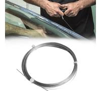 Violiica 20M Automotive Windshield Removal Tool Steel Wire Rope Glass Cutter For Car Windscreen Adhesive Cutting 0.5Mm Thick Professional Installer Tool