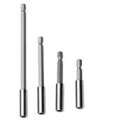 Violiica 4-Pack 1/4 Inch Hex Shank Quick-Change Screwdriver Bit Extension Rods, 60mm/75mm/100mm/150mm Lengths, for Power Drills and Handheld Drivers